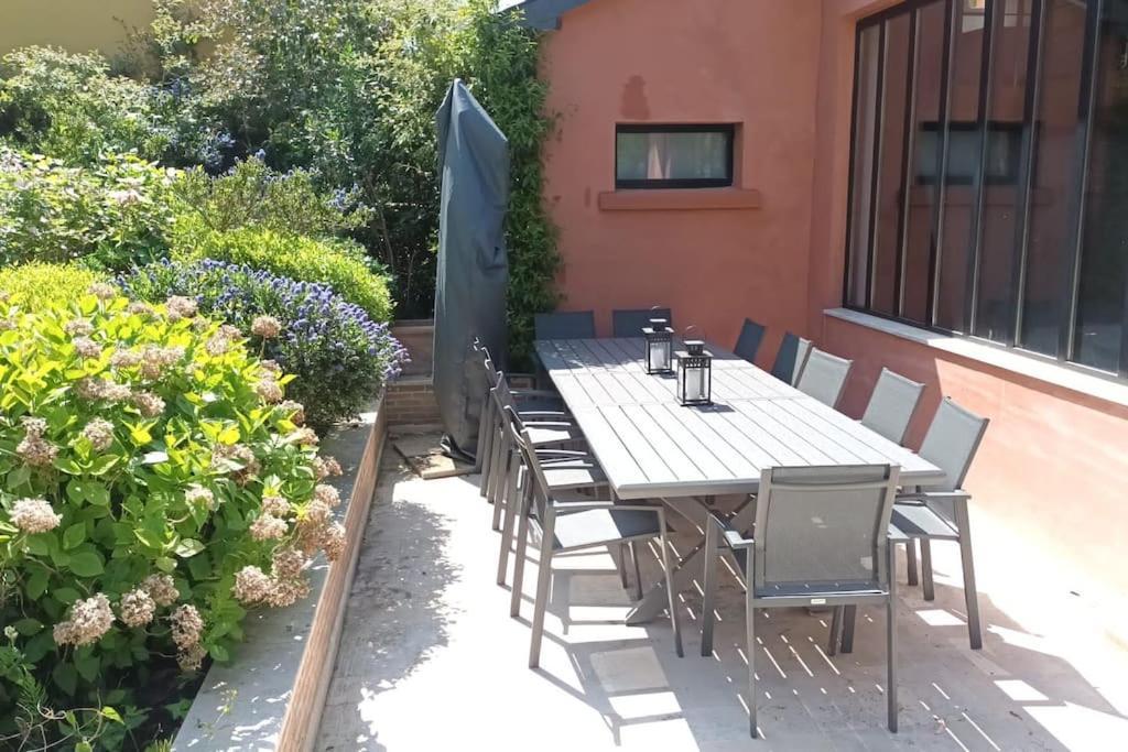Villa D'Exception A 500 M De La Plage แมร์วิลล์-ฟรองซีวิลล์-พลาจ ภายนอก รูปภาพ
