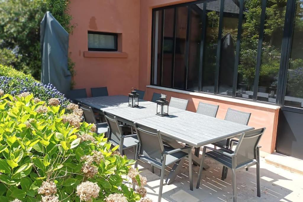 Villa D'Exception A 500 M De La Plage แมร์วิลล์-ฟรองซีวิลล์-พลาจ ภายนอก รูปภาพ